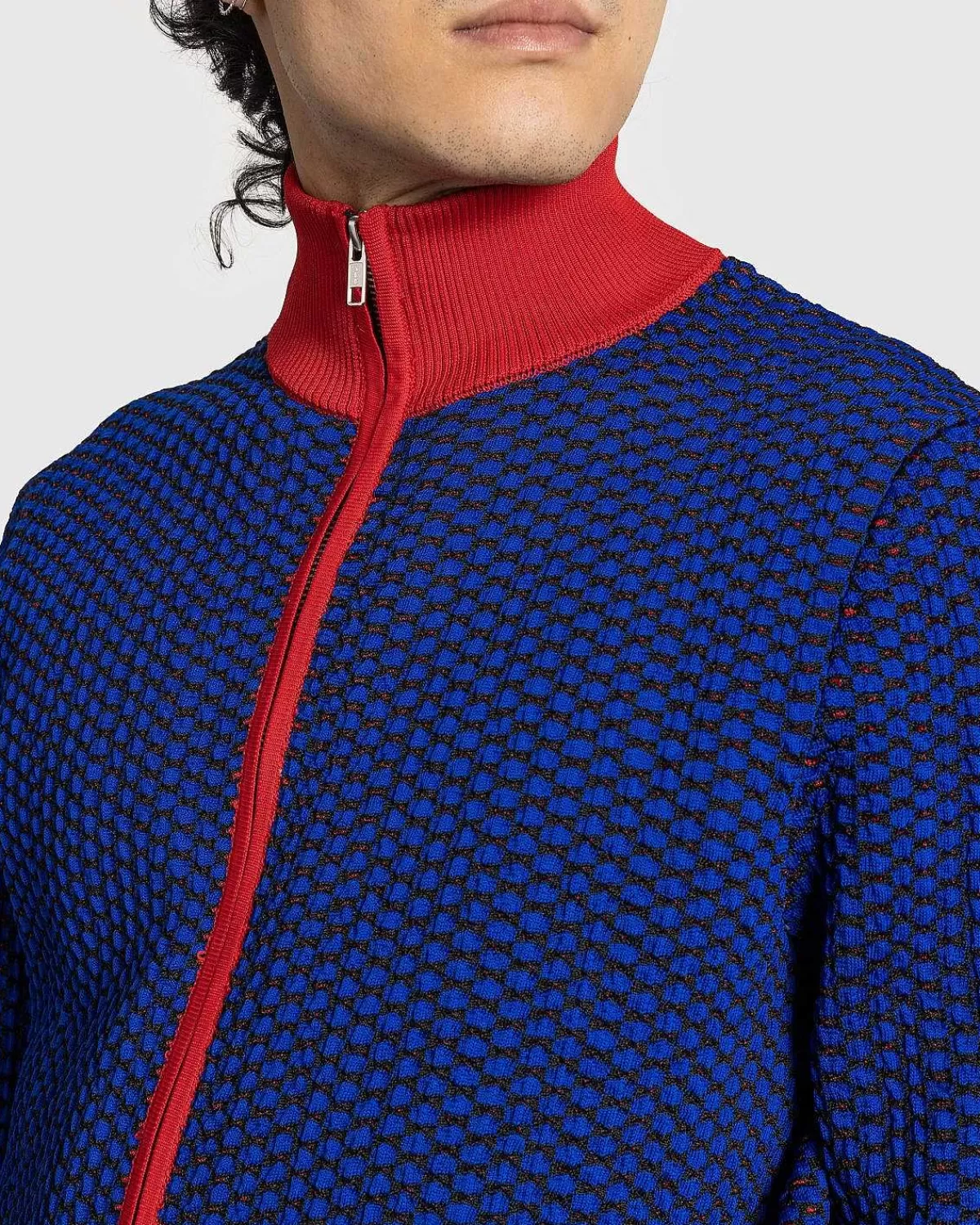 jacquard_fullzip_top_navyrodgul_5.webp Strik>Wales Bonner Jacquard Full-Zip Top Navy/Rod/Gul