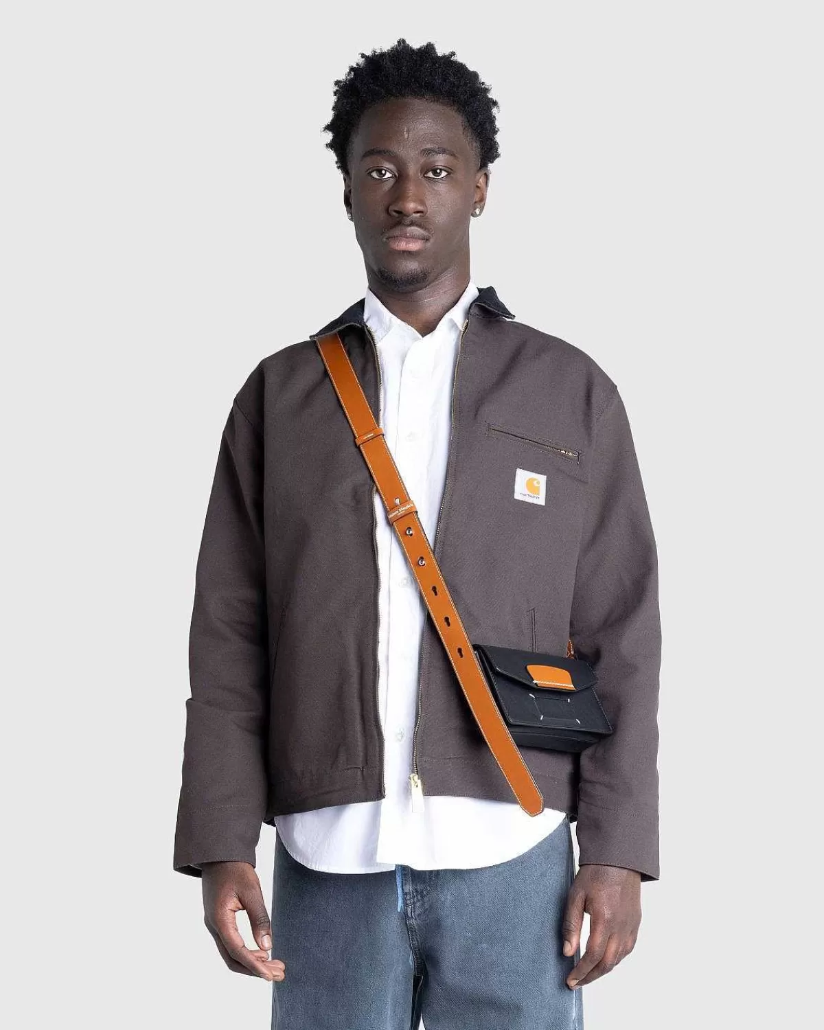 laeder_skuldertaske_sorttan_3.webp Tasker>Maison Margiela Laeder Skuldertaske Sort/Tan