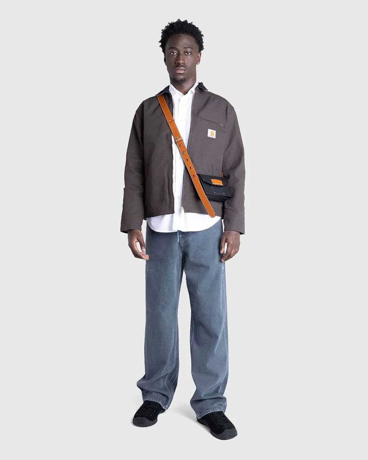 laeder_skuldertaske_sorttan_4.webp Tasker>Maison Margiela Laeder Skuldertaske Sort/Tan