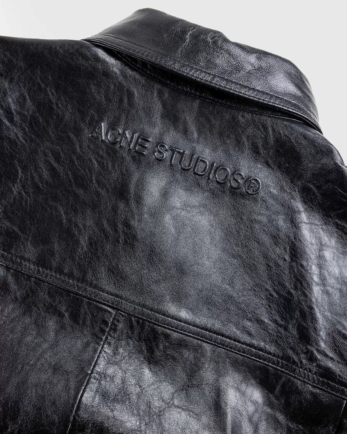 laederskjortejakke_sort_6.webp Skjorter>Acne Studios Laederskjortejakke Sort