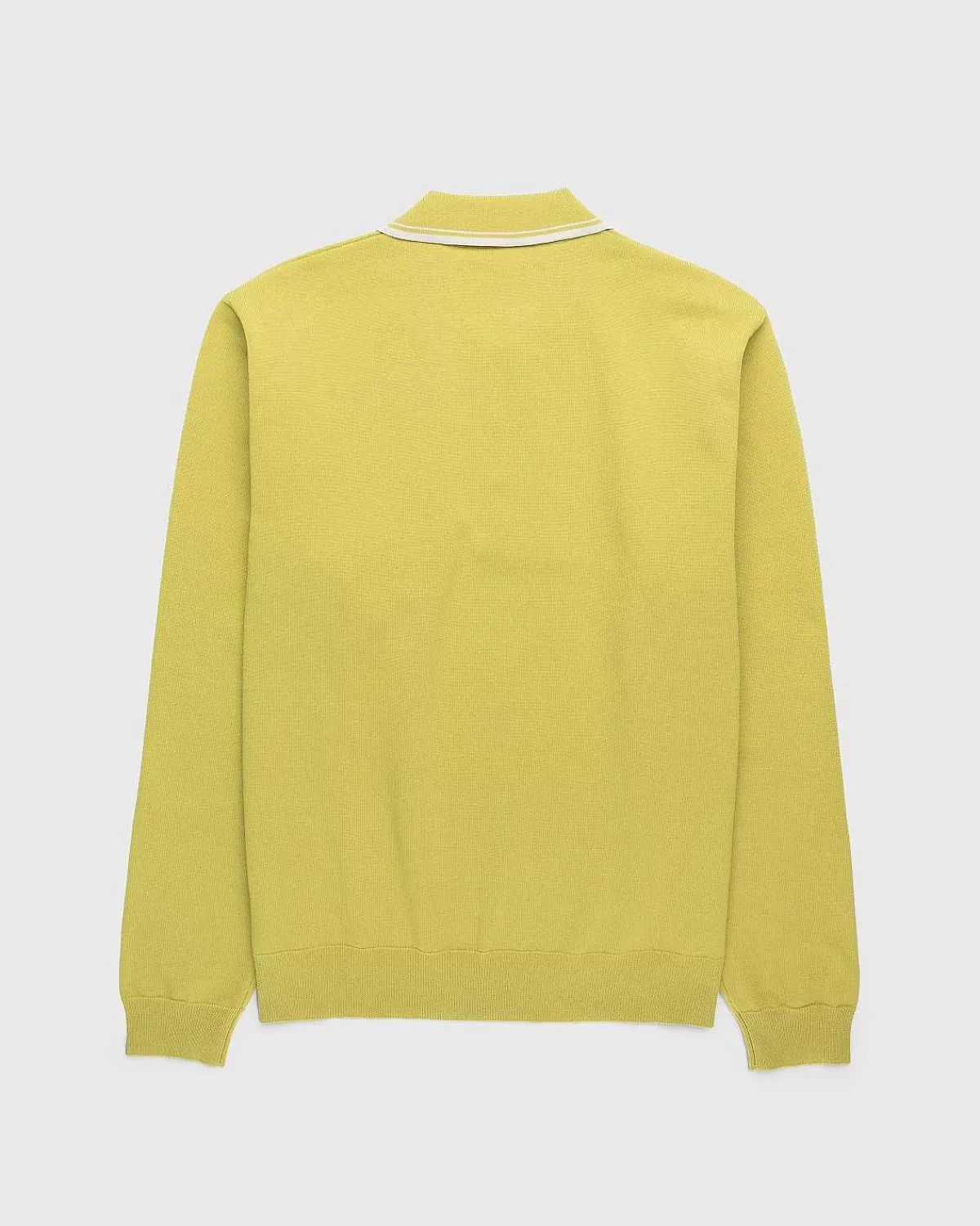 langaermet_strik_polo_gron_2.webp T-Shirts>Highsnobiety HS05 Langaermet Strik Polo Gron