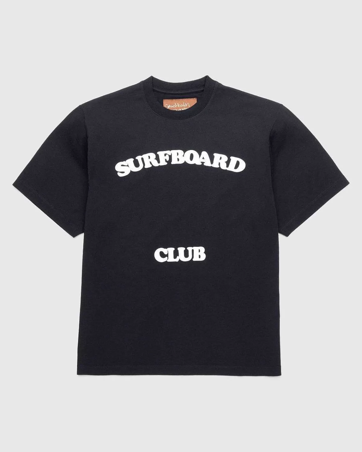 leaf_club_tshirt_sort_1.webp T-Shirts>Stockholm Surfboard Club Leaf Club T-Shirt Sort