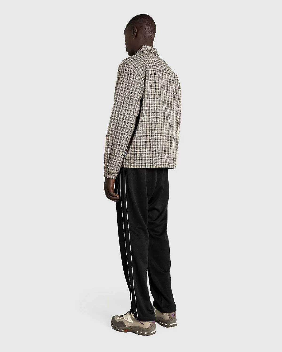 letvaegts_skjortejakke_brun_plaid_4.webp Skjorter>Awake NY Letvaegts Skjortejakke Brun Plaid