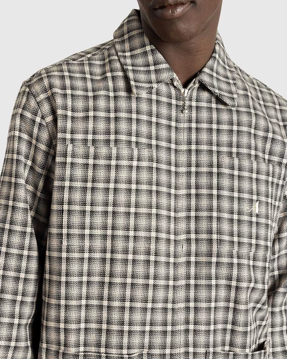 letvaegts_skjortejakke_brun_plaid_5.webp Skjorter>Awake NY Letvaegts Skjortejakke Brun Plaid