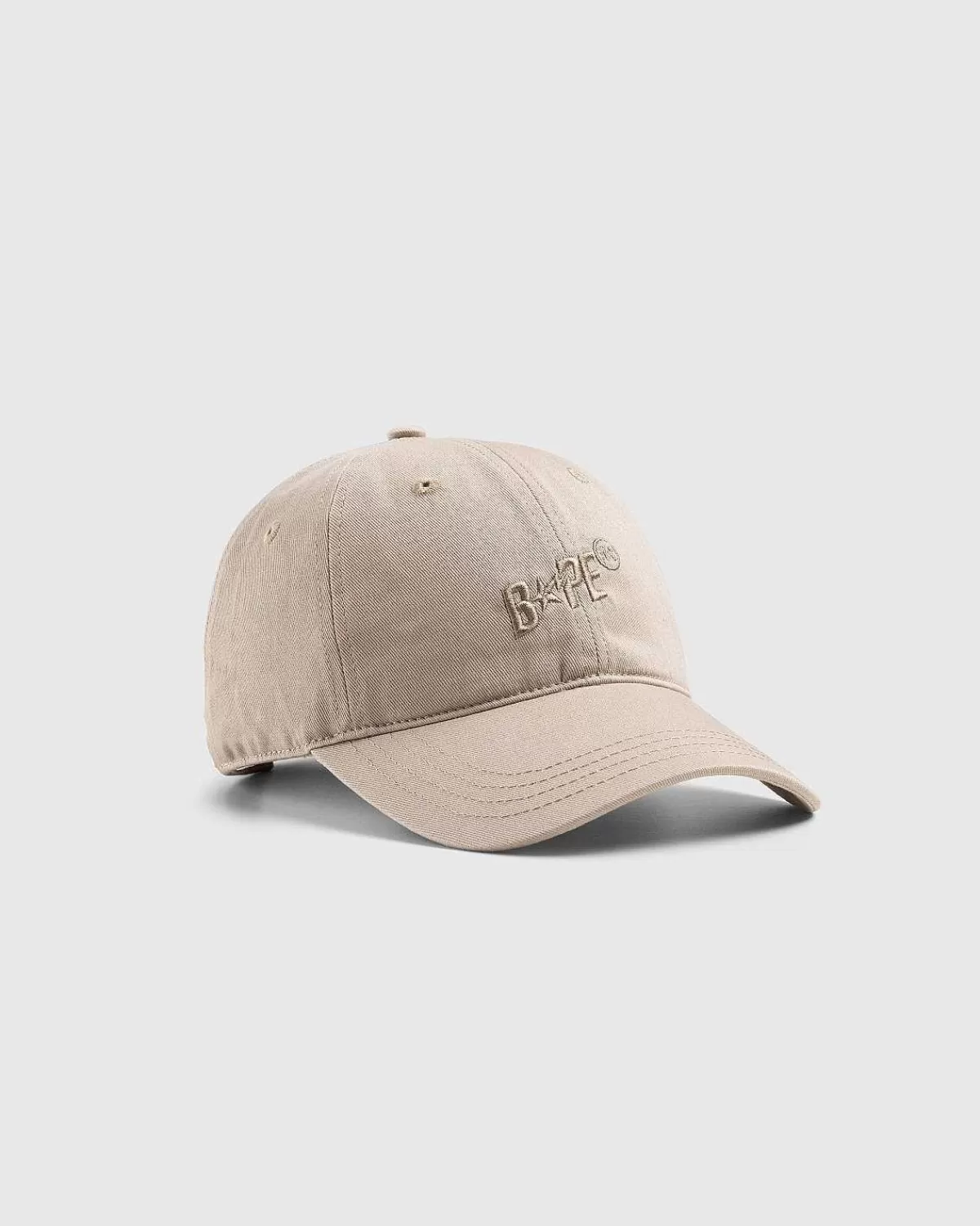 logo_cap_beige_1.webp Hatte>BAPE Logo Cap Beige