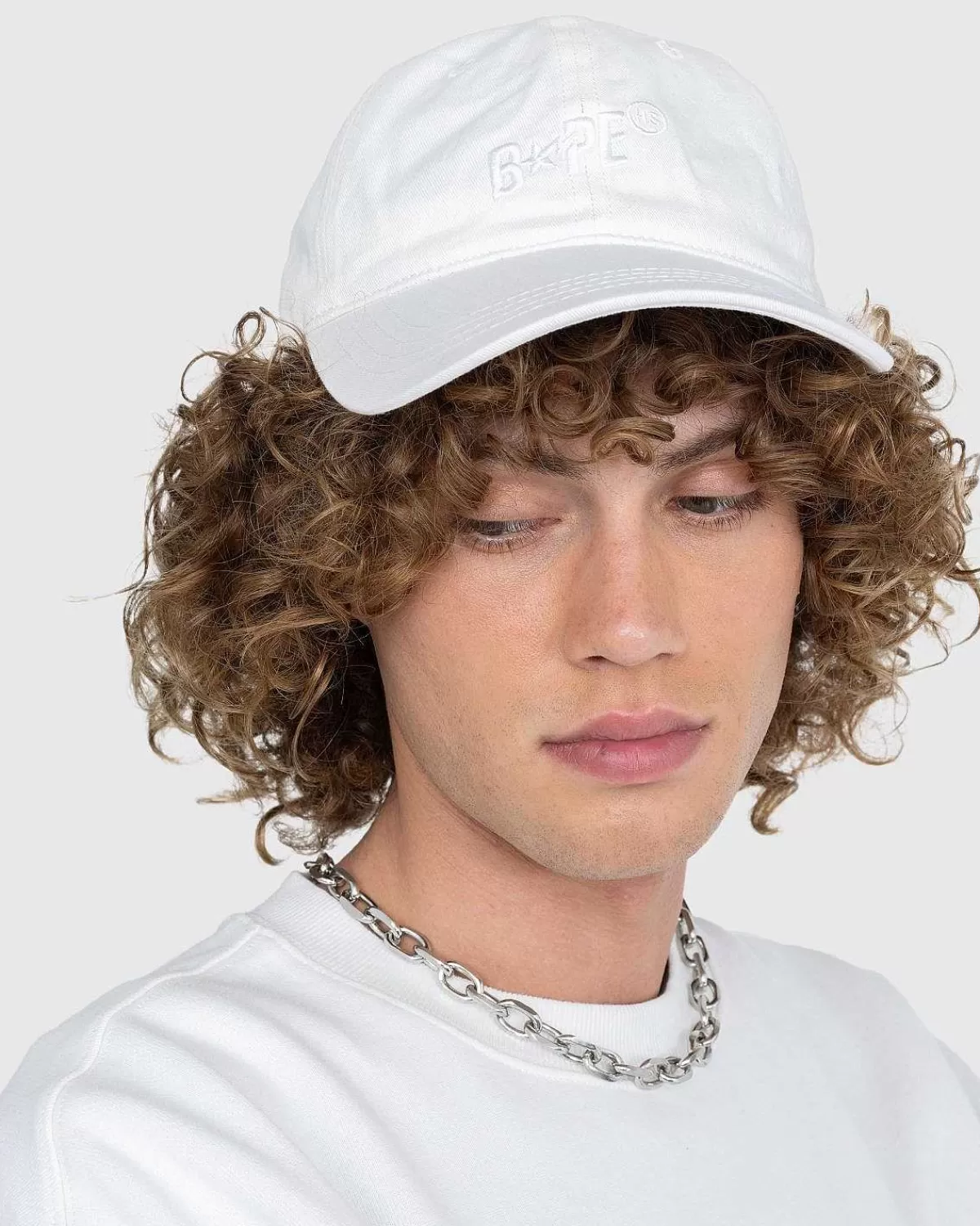 logo_cap_ivory_4.webp Hatte>BAPE Logo Cap Ivory