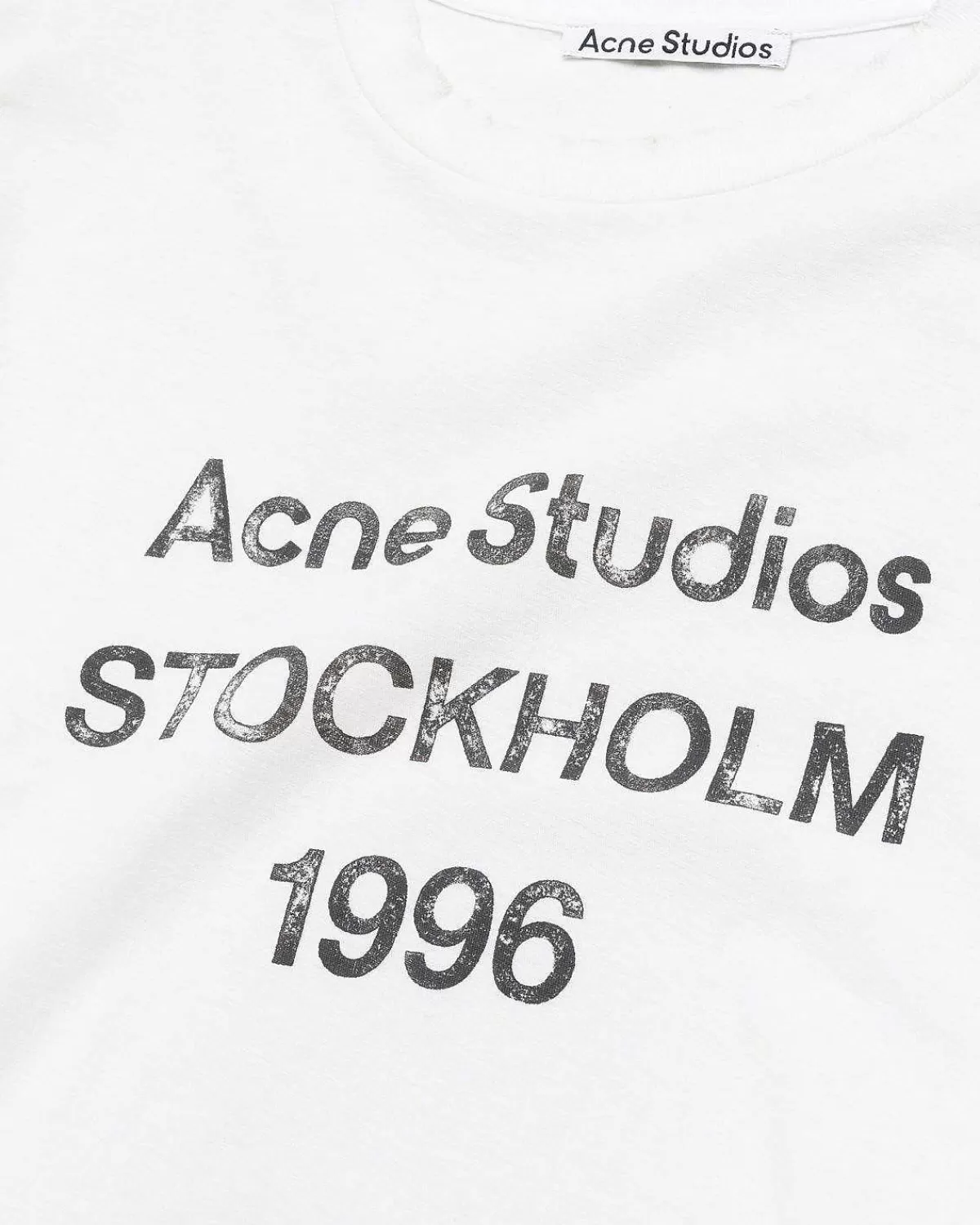 logo_langaermet_tshirt_optic_white_5.webp T-Shirts>Acne Studios Logo Langaermet T-Shirt Optic White