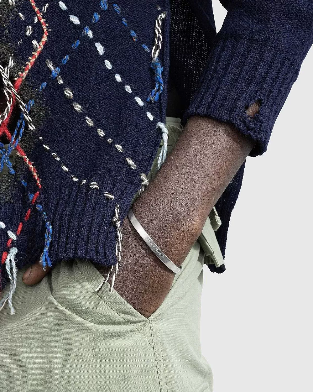 logo_manchet_armband_solv_4.webp Smykker>Maison Margiela Logo Manchet Armband Solv