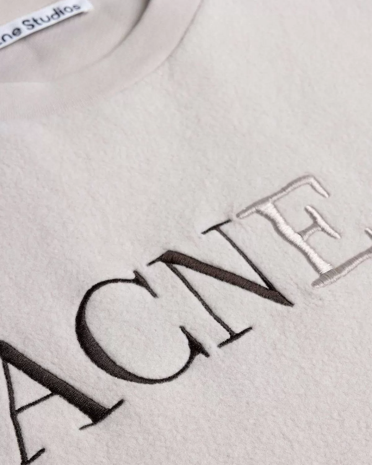 logo_tshirt_beige_5.webp T-Shirts>Acne Studios Logo T-Shirt Beige