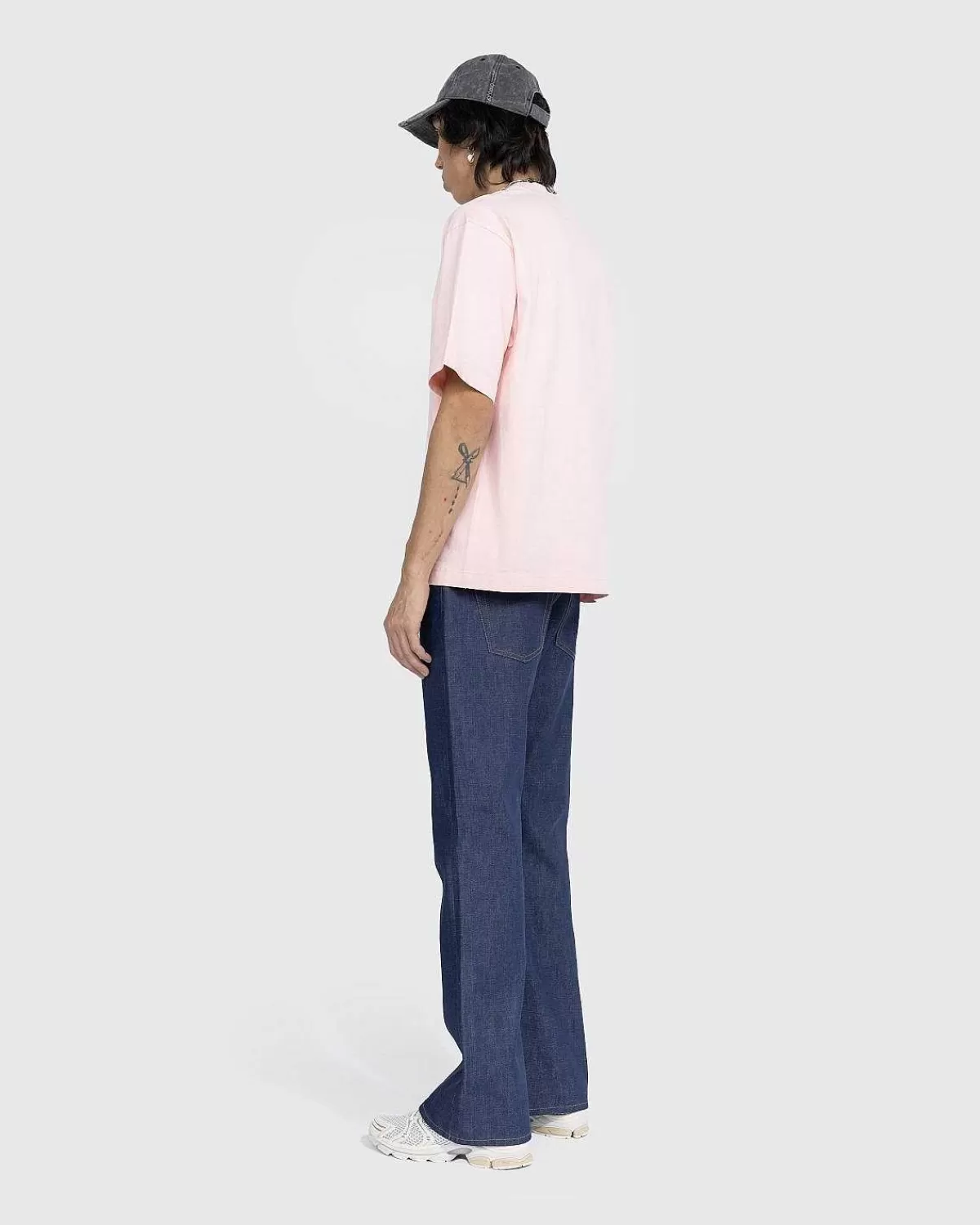 logo_tshirt_bleg_rosa_4.webp T-Shirts>Acne Studios Logo T-Shirt Bleg Rosa