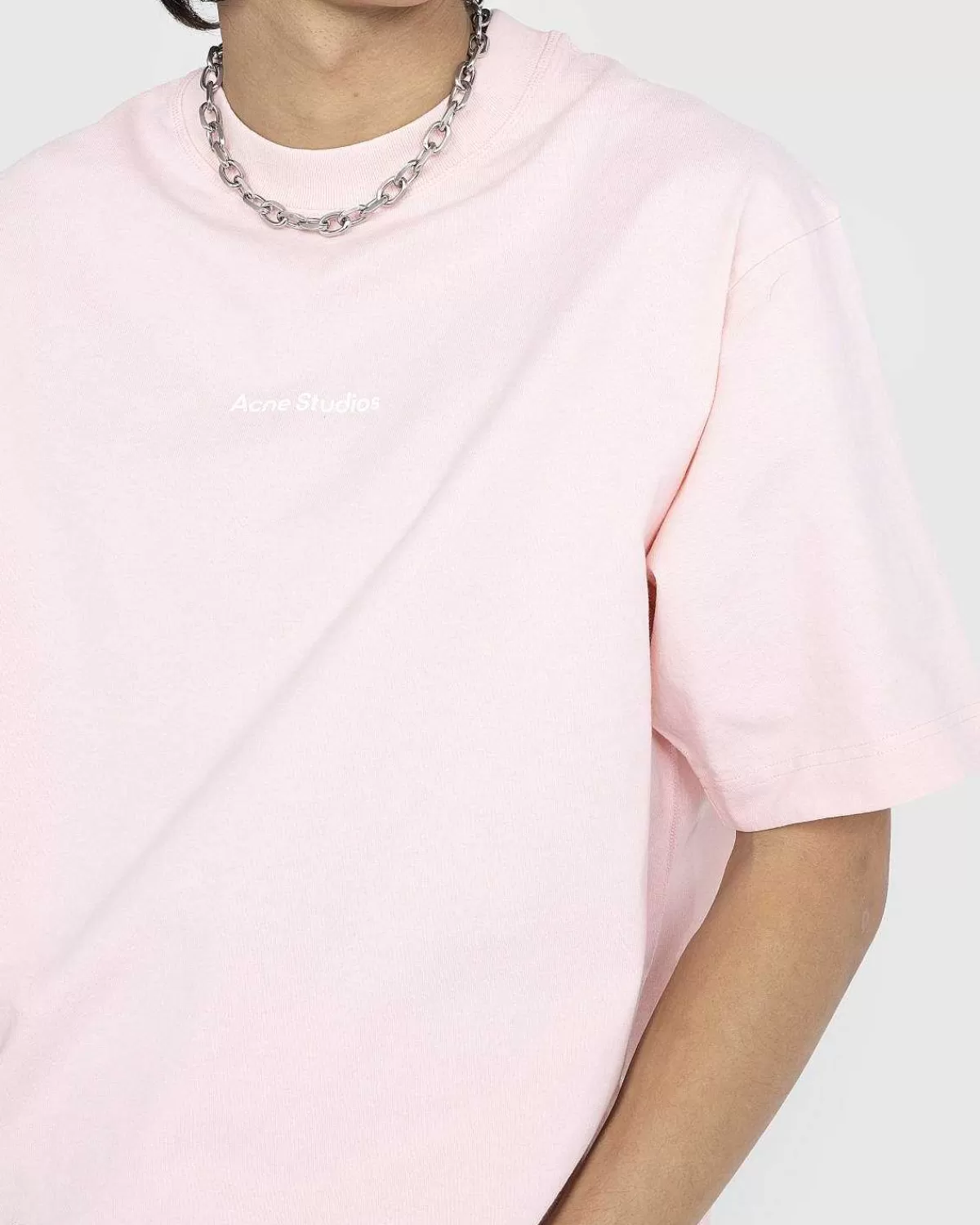 logo_tshirt_bleg_rosa_5.webp T-Shirts>Acne Studios Logo T-Shirt Bleg Rosa