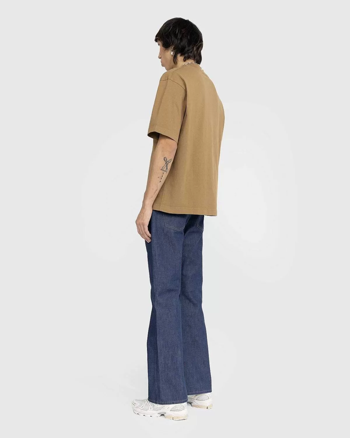logo_tshirt_mud_beige_3.webp T-Shirts>Acne Studios Logo T-Shirt Mud Beige
