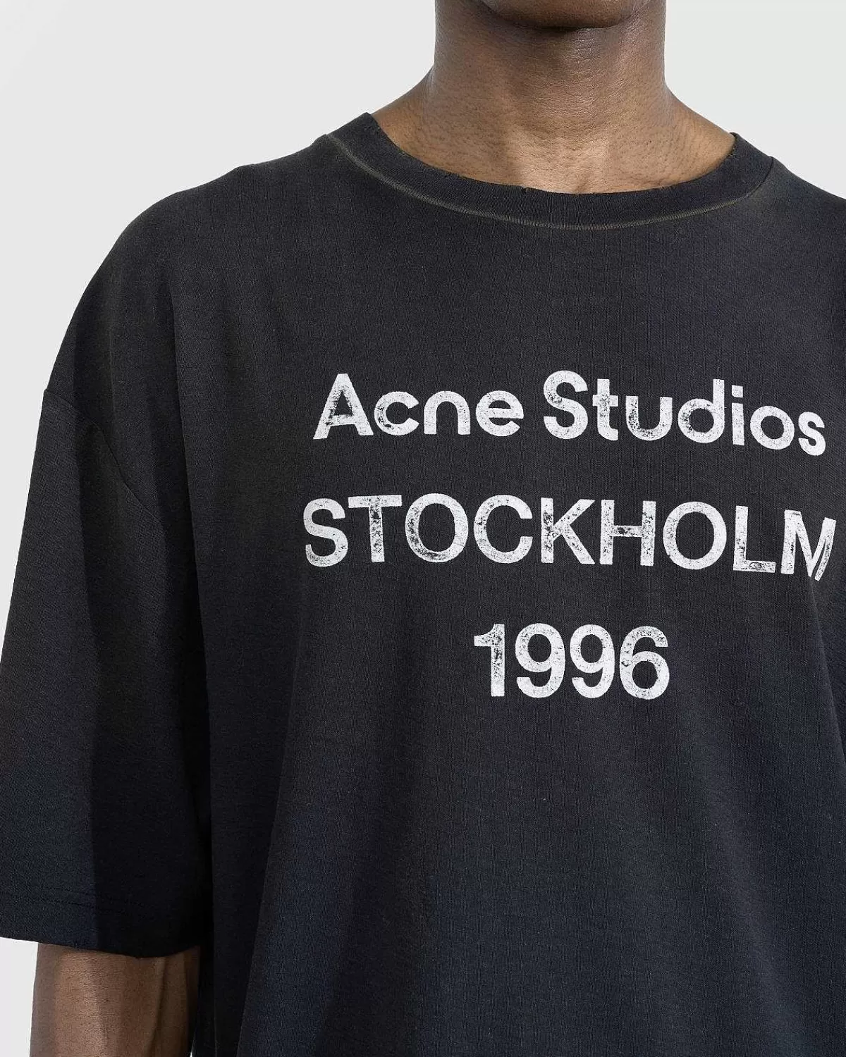 logo_tshirt_sort_4.webp T-Shirts>Acne Studios Logo T-Shirt Sort