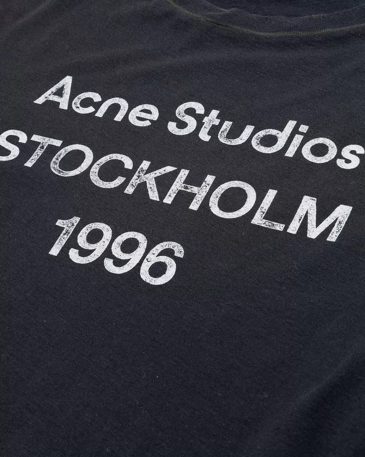 logo_tshirt_sort_6.webp T-Shirts>Acne Studios Logo T-Shirt Sort