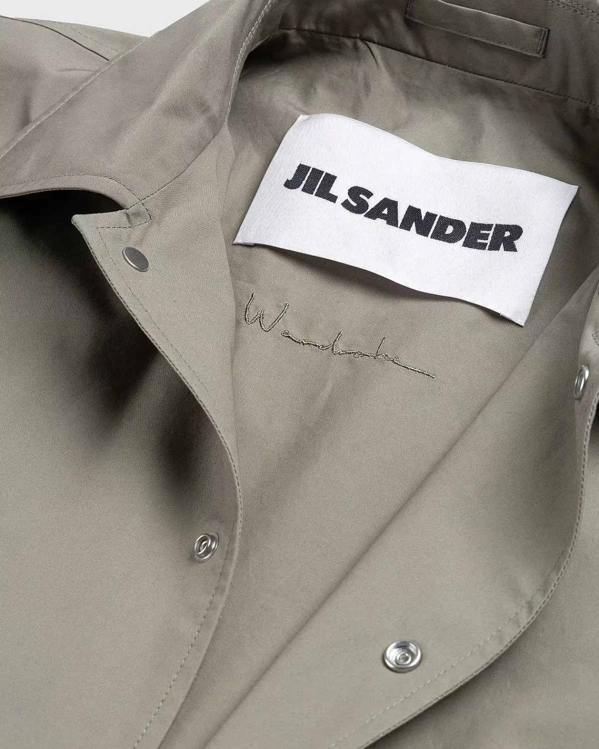 logojakke_mellemgron_6.webp Overtøj>Jil Sander Logojakke Mellemgron