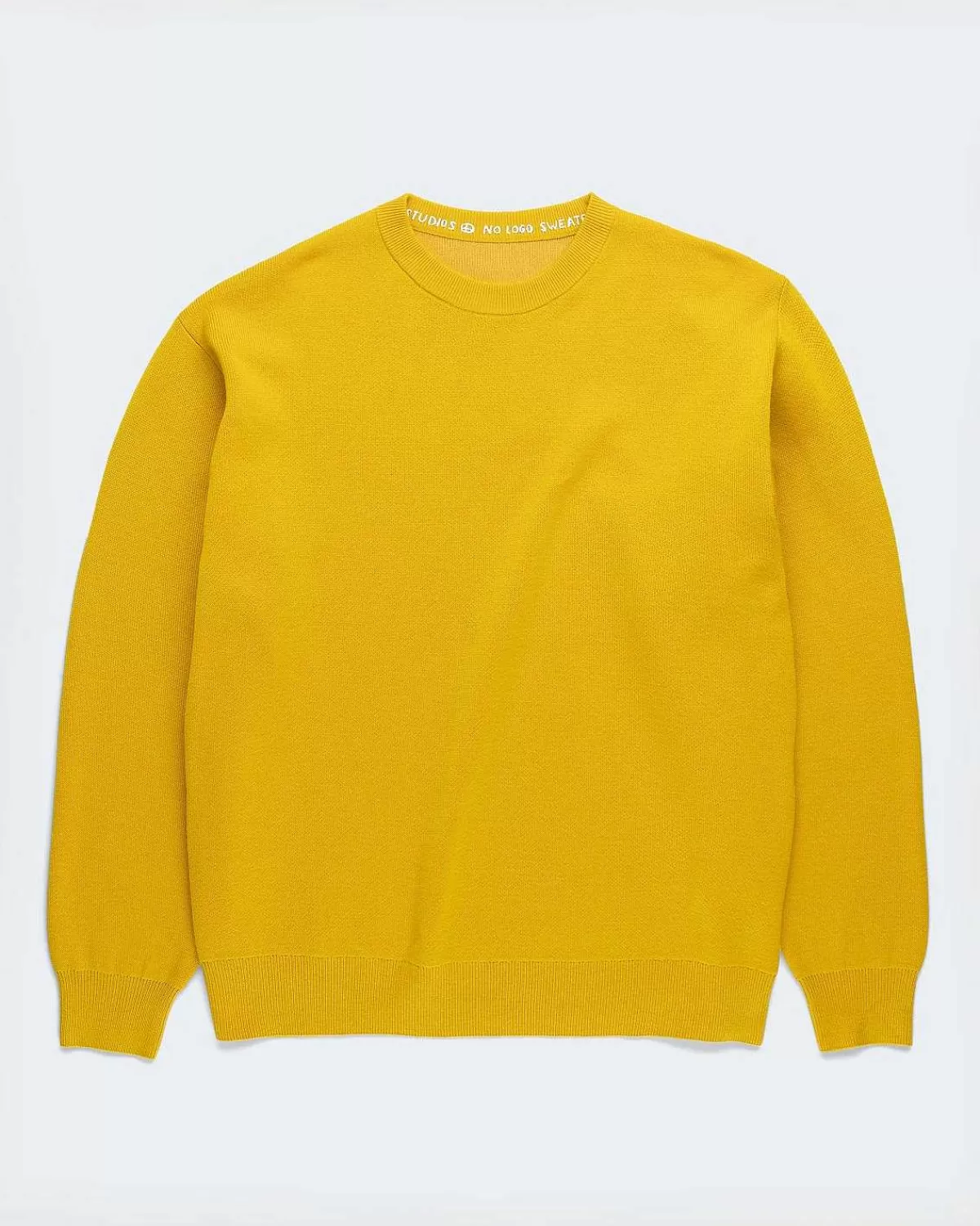 merinould_sweater_med_rund_hals_gul_1.webp Strik>Acne Studios Merinould Sweater Med Rund Hals, Gul