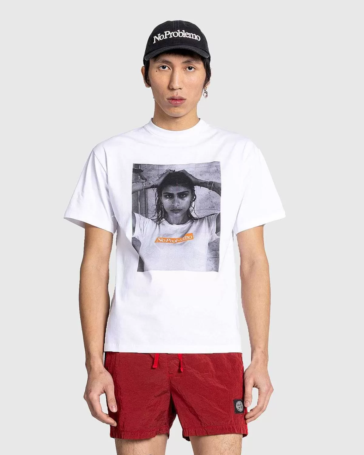 mia_problemo_ss_tshirt_hvid_2.webp T-Shirts>Aries Mia Problemo Ss T-Shirt Hvid