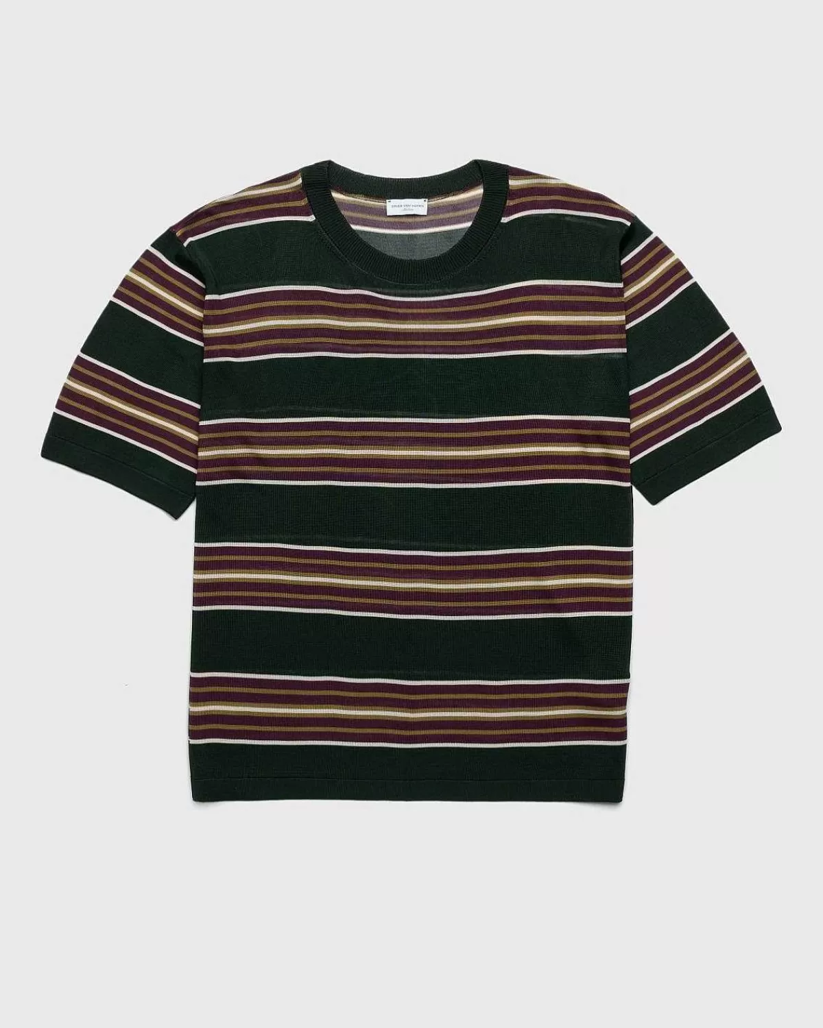 mias_strik_tshirt_flaske_1.webp T-Shirts>Dries van Noten Mias Strik T-Shirt Flaske