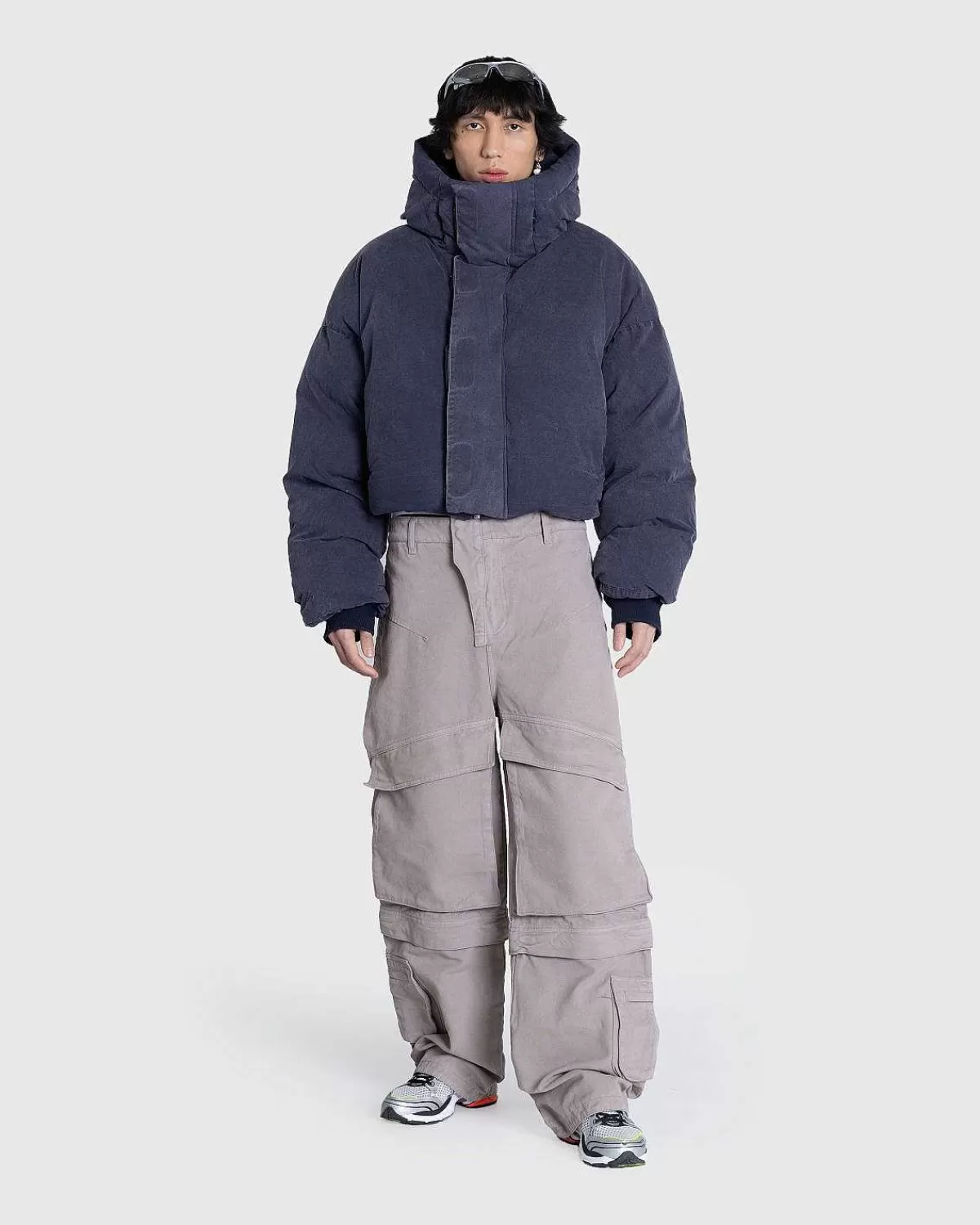 mml_hooded_puffer_indium_3.webp Overtøj>Entire Studios Mml Hooded Puffer Indium