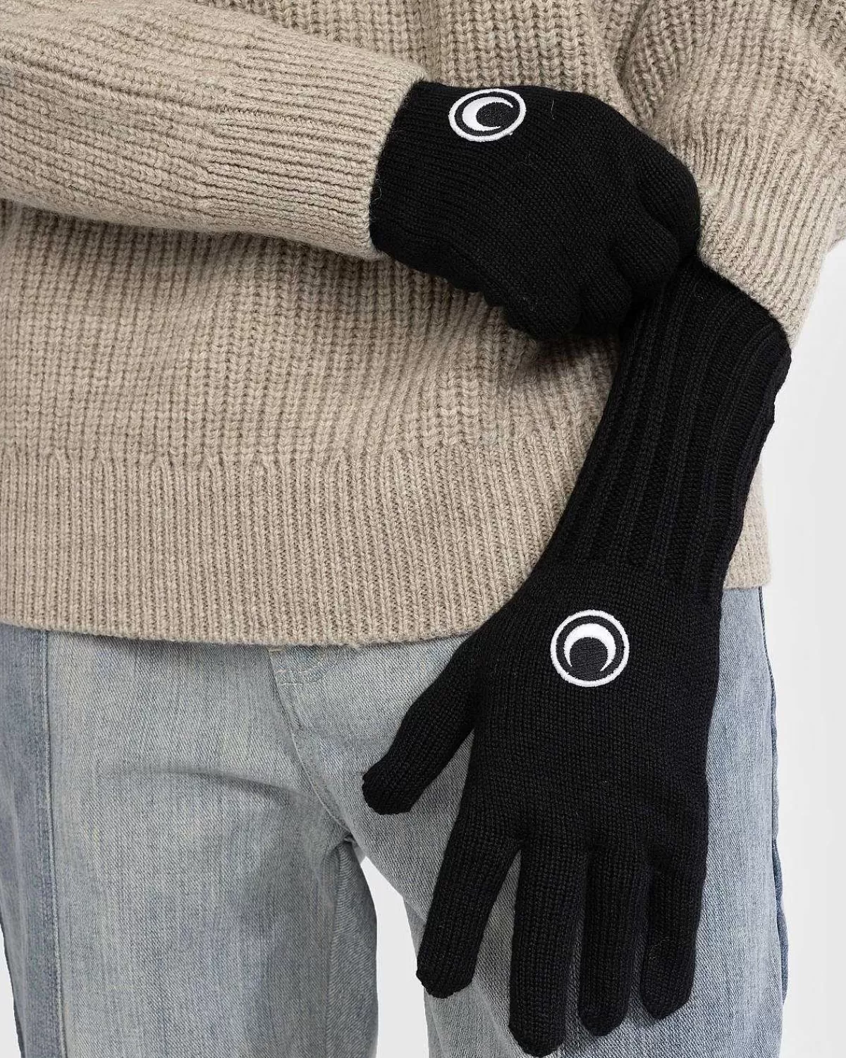 mulesing_free_wool_rib_handled_laengde_handsker_sort_4.webp Vinter Tilbehør>Marine Serre Mulesing Free Wool Rib Handled Laengde Handsker Sort