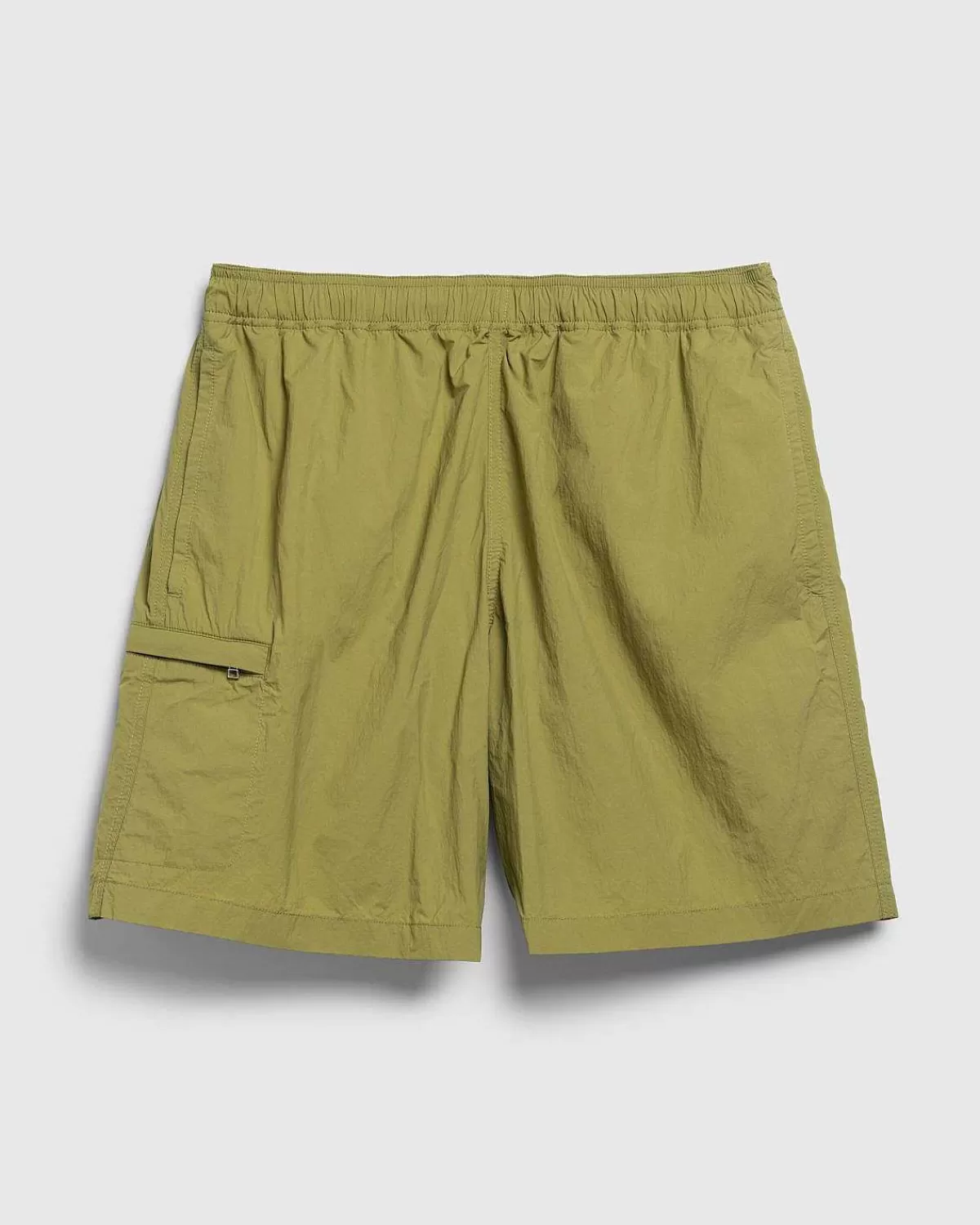 naturfarvet_nylonshorts_oliven_1.webp Shorts>Highsnobiety HS05 Naturfarvet Nylonshorts Oliven
