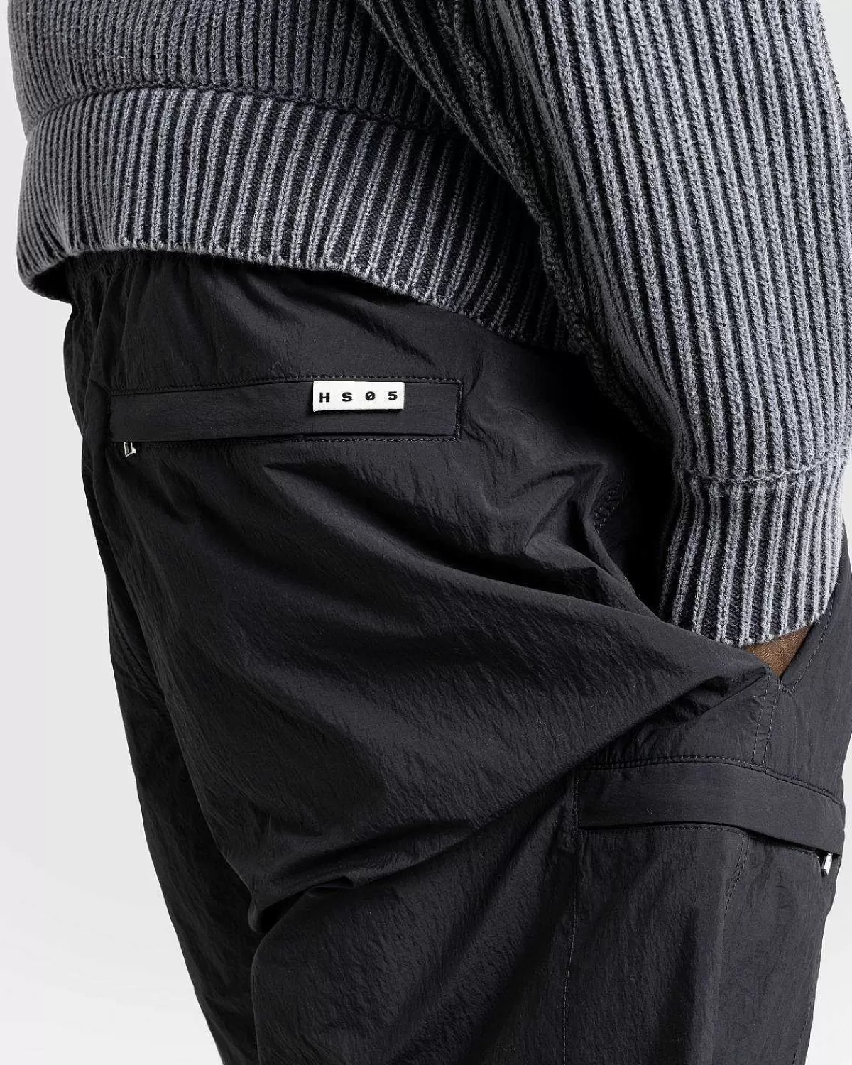 naturfarvet_nylonshorts_sort_6.webp Shorts>Highsnobiety HS05 Naturfarvet Nylonshorts Sort
