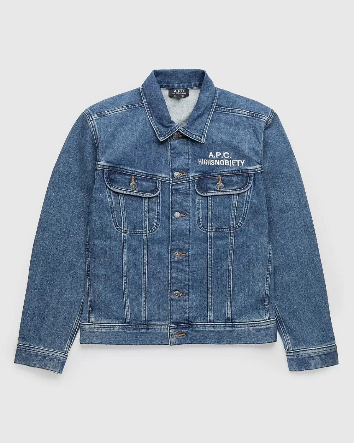 neu_york_jeanjakke_bla_2.webp Overtøj>A.P.C. Neu York Jean-Jakke Bla