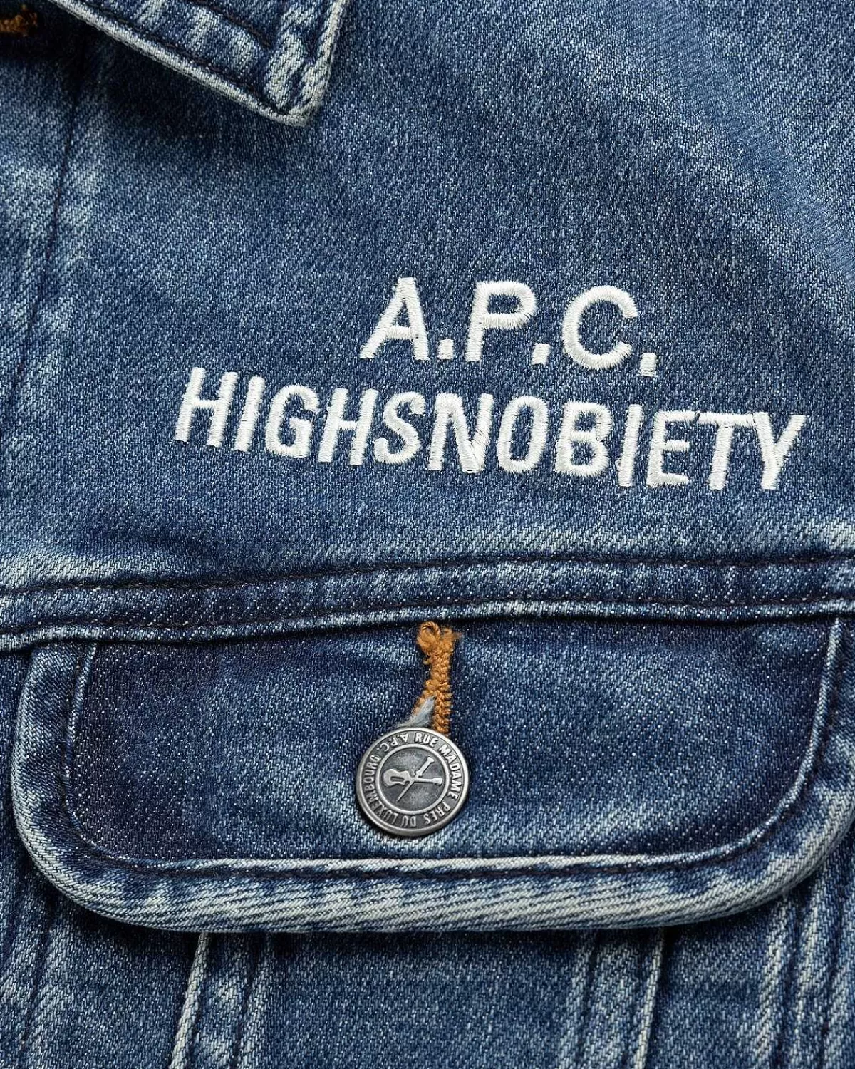 neu_york_jeanjakke_bla_6.webp Overtøj>A.P.C. Neu York Jean-Jakke Bla
