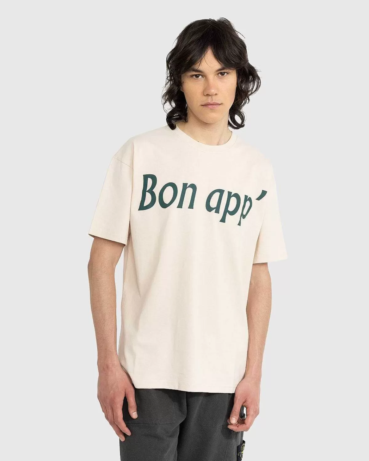 not_in_paris_5_kortaermet_tshirt_beige_2.webp T-Shirts>Highsnobiety Not In Paris 5 Kortaermet T-Shirt Beige
