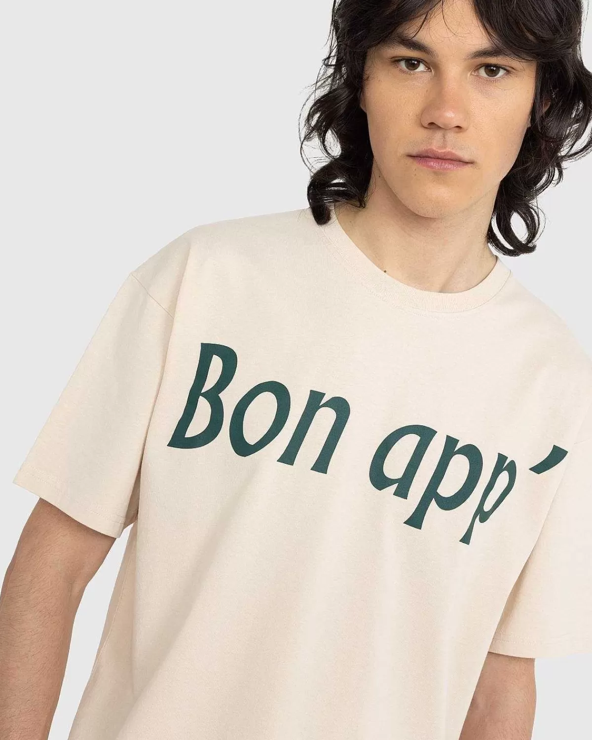 not_in_paris_5_kortaermet_tshirt_beige_4.webp T-Shirts>Highsnobiety Not In Paris 5 Kortaermet T-Shirt Beige