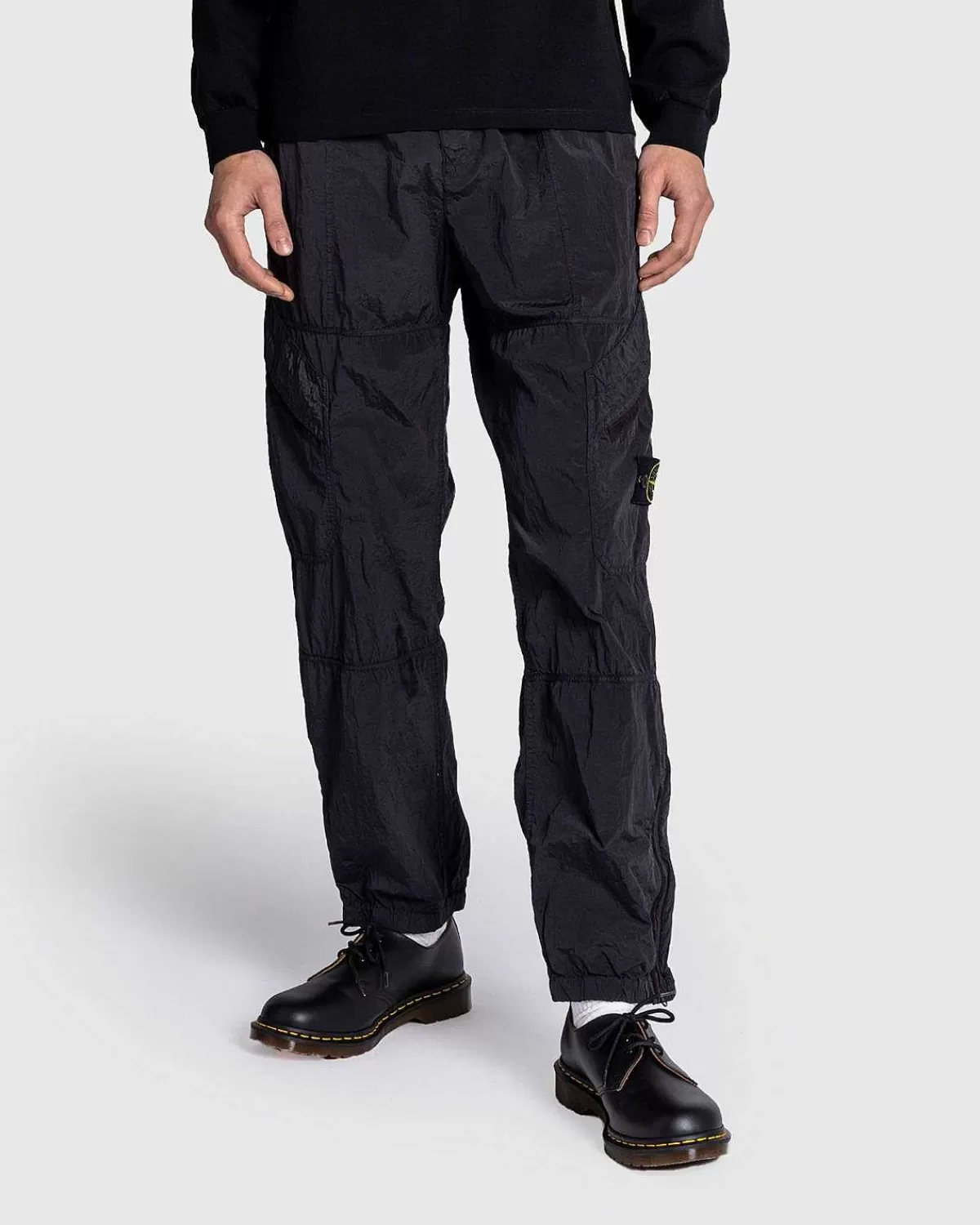 nylon_cargo_bukser_charcoal_2.webp Bukser>Stone Island Nylon Cargo Bukser Charcoal