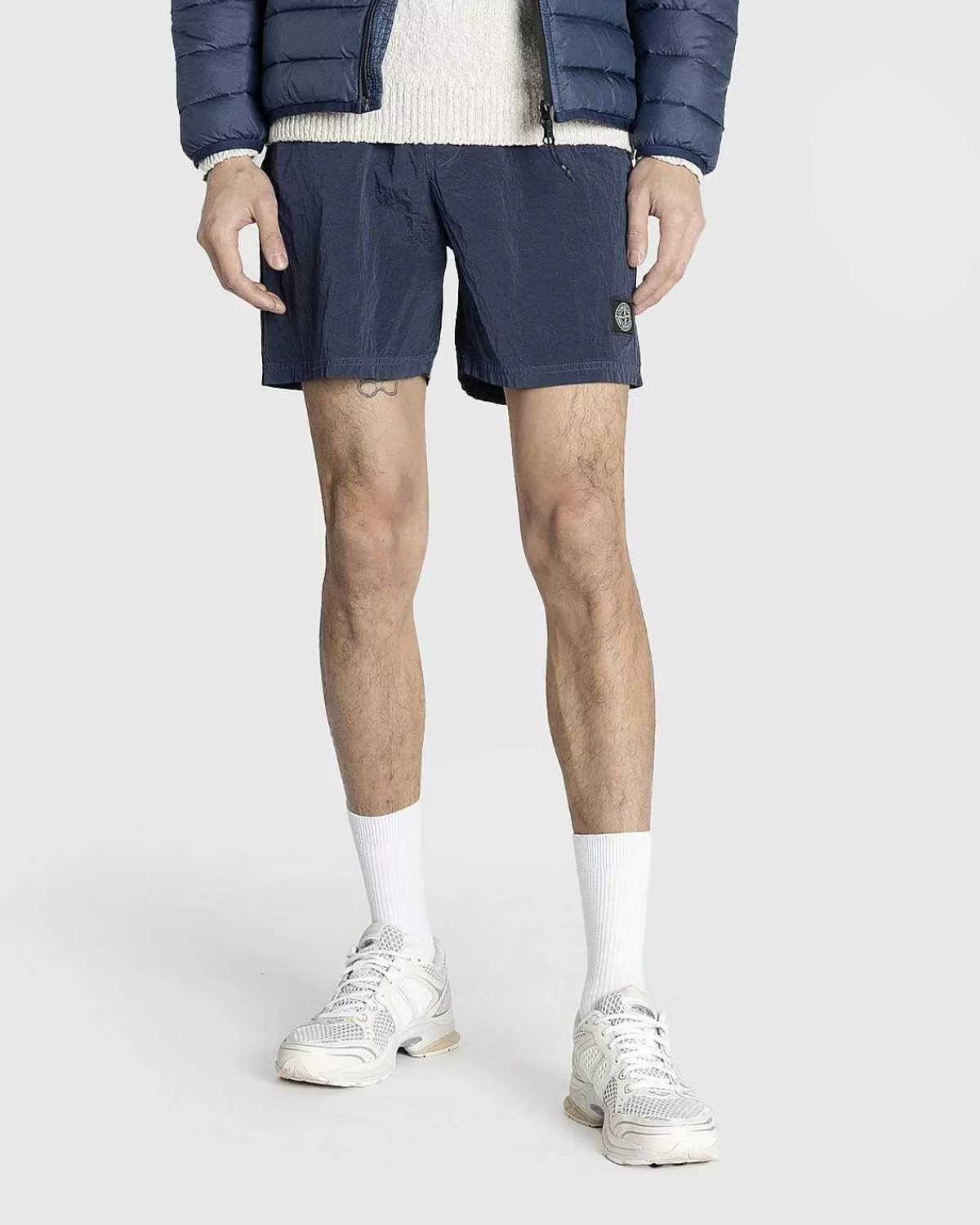 nylon_metal_badeshorts_morkebla_2.webp Shorts>Stone Island Nylon Metal Badeshorts Morkebla