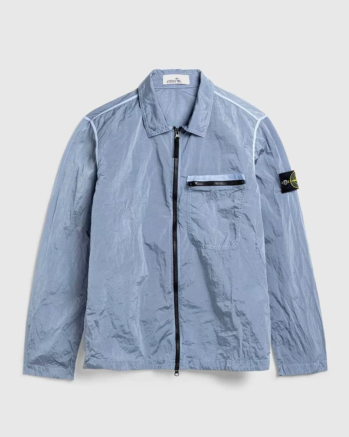 nylon_metal_overshirt_himmelbla_1.webp Overtøj>Stone Island Nylon Metal Overshirt Himmelbla