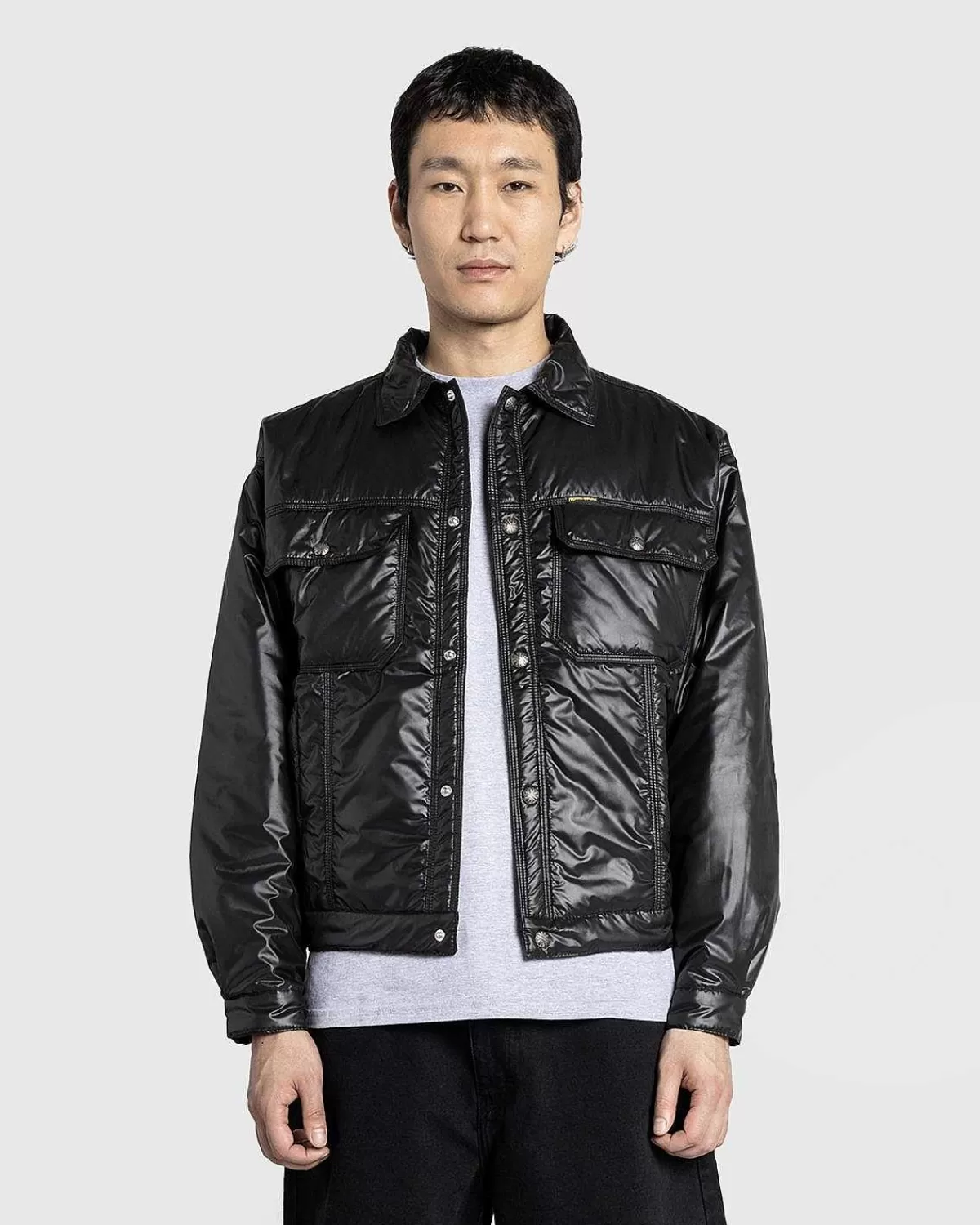 nylon_oversized_trucker_sort_2.webp Overtøj>Fucking Awesome Nylon Oversized Trucker Sort