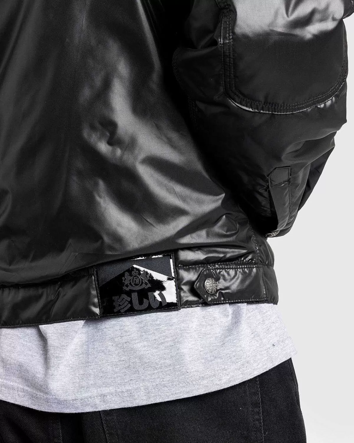 nylon_oversized_trucker_sort_6.webp Overtøj>Fucking Awesome Nylon Oversized Trucker Sort