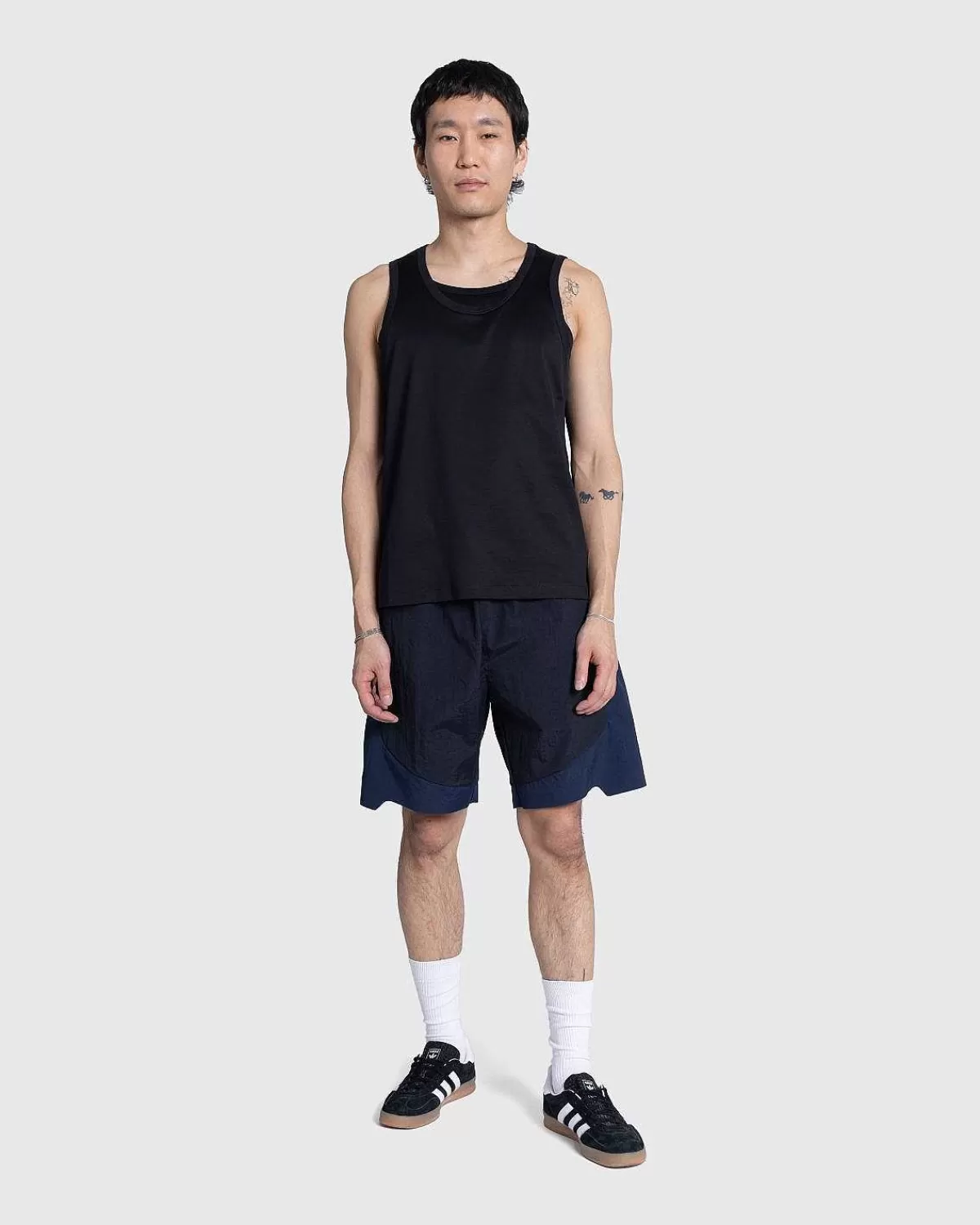 nylon_short_sortmorkebla_3.webp Shorts>_J.L-A.L_ Nylon Short Sort/Morkebla