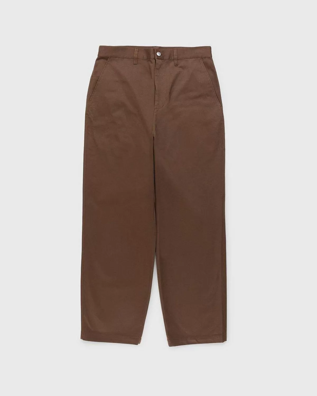 omvendt_twill_baggy_trouser_brun_1.webp Bukser>Highsnobiety HS05 Omvendt Twill Baggy Trouser Brun