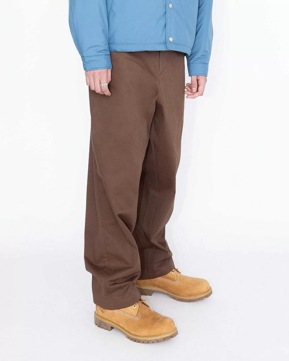 omvendt_twill_baggy_trouser_brun_3.webp Bukser>Highsnobiety HS05 Omvendt Twill Baggy Trouser Brun