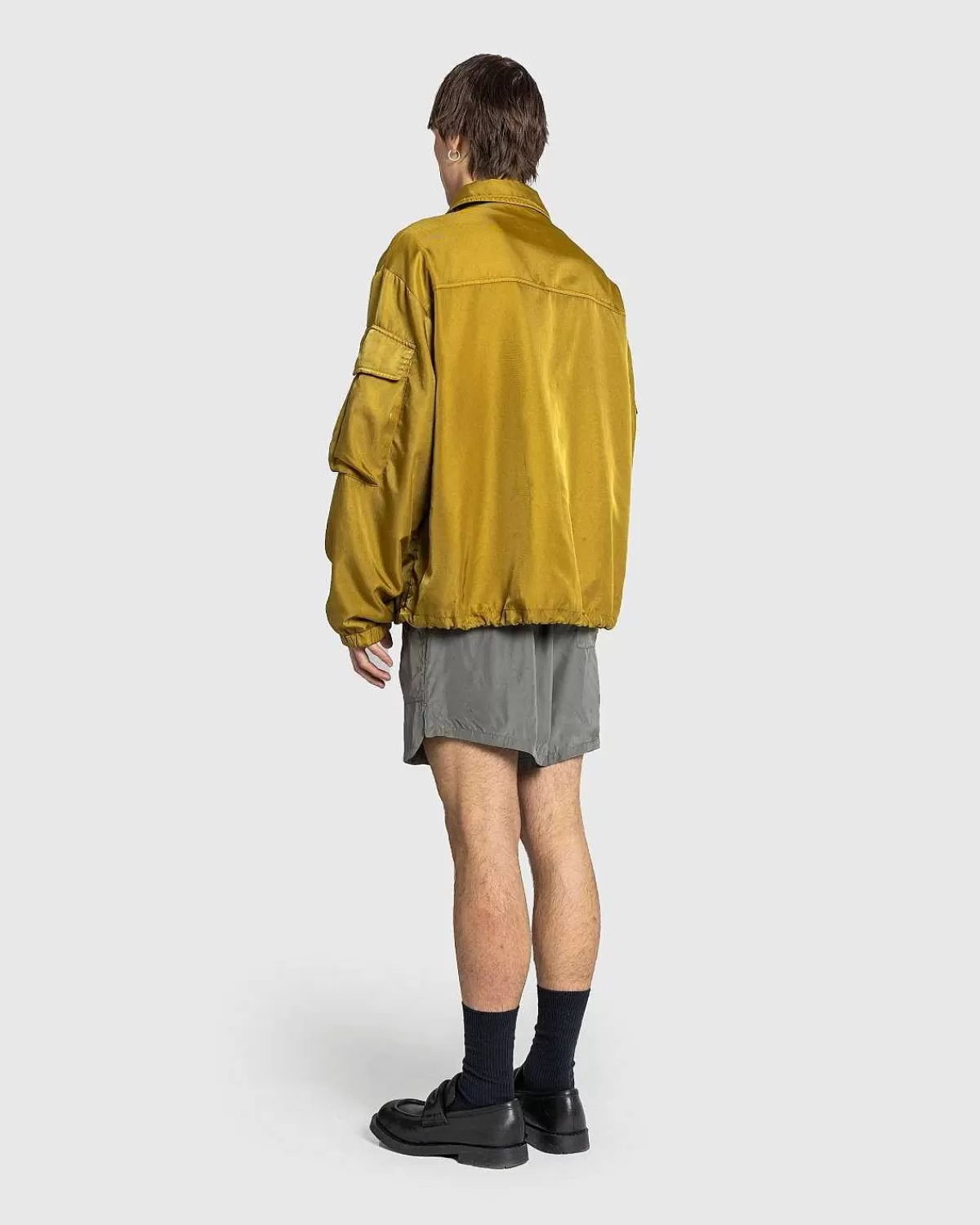 overfarvet_jakke_oliven_4.webp Overtøj>Dries van Noten Overfarvet Jakke Oliven