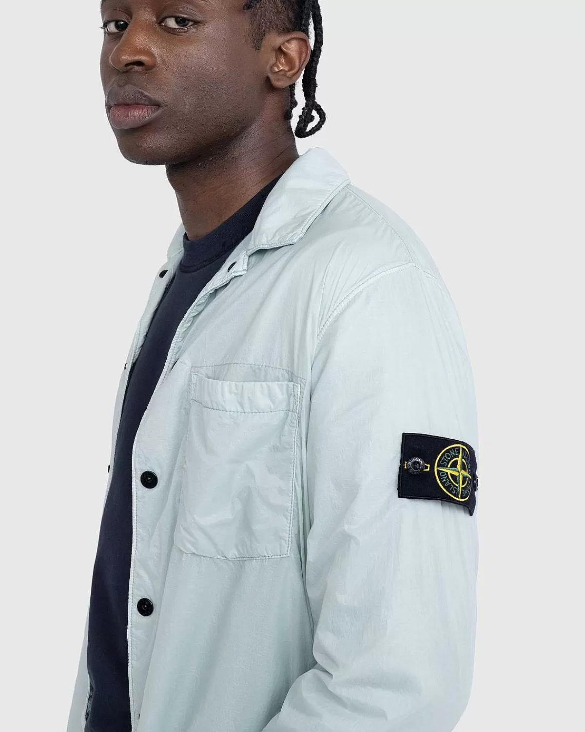 overshirt_himmelbla_11025_4.webp Skjorter>Stone Island Overshirt Himmelbla 11025