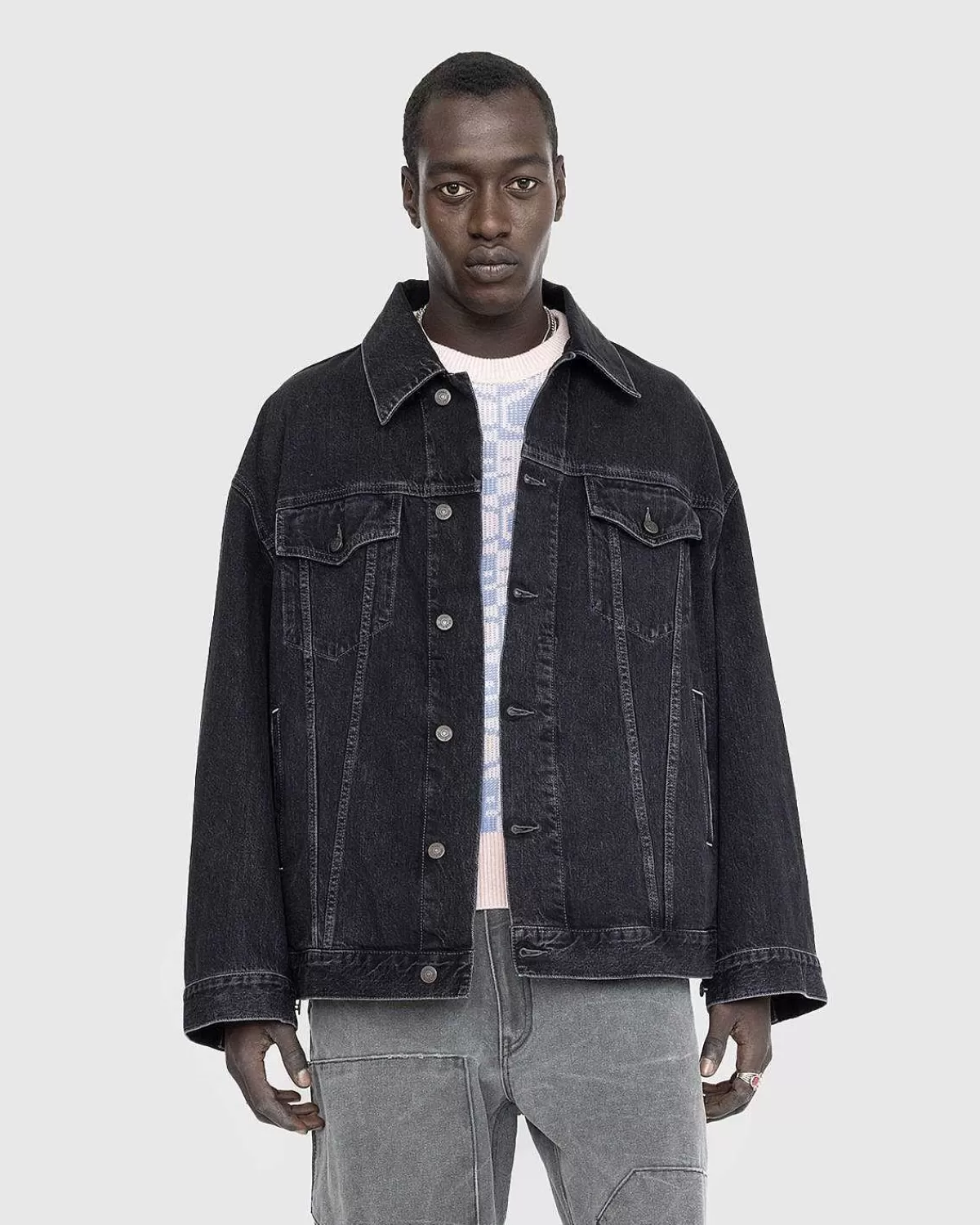 oversized_denimjakke_sort_2.webp Overtøj>Acne Studios Oversized Denimjakke Sort