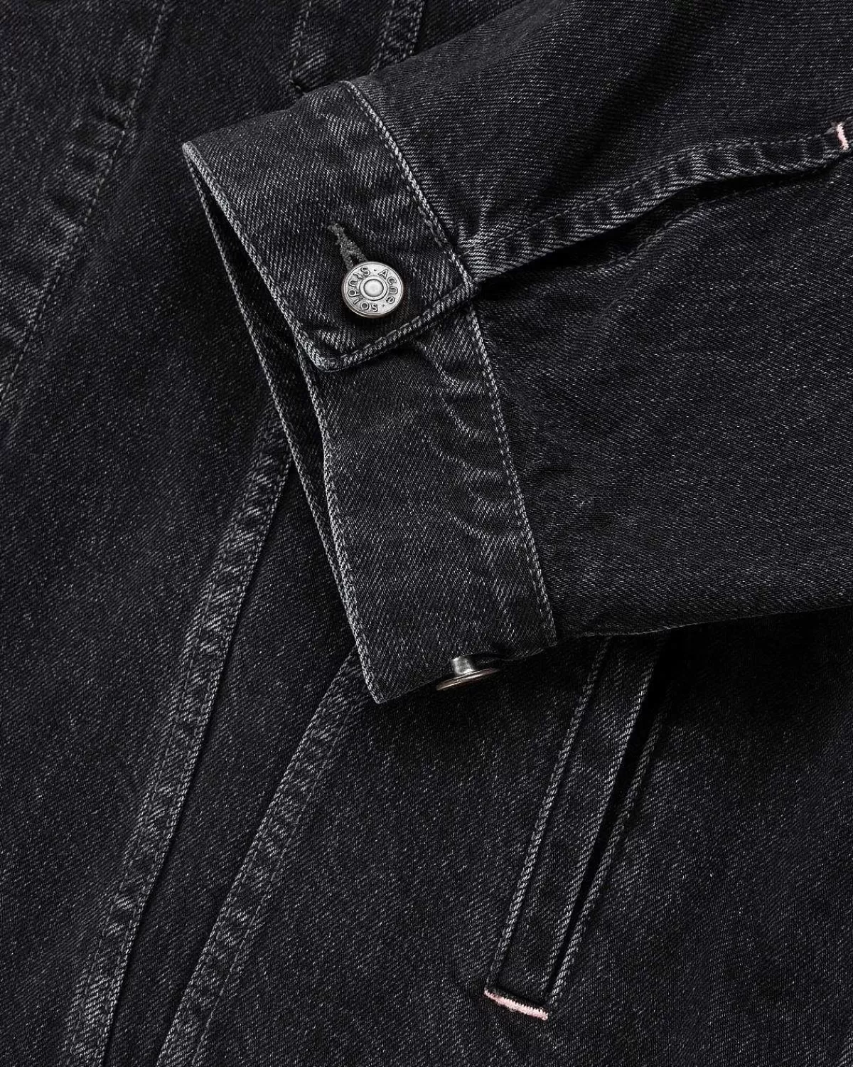 oversized_denimjakke_sort_7.webp Overtøj>Acne Studios Oversized Denimjakke Sort