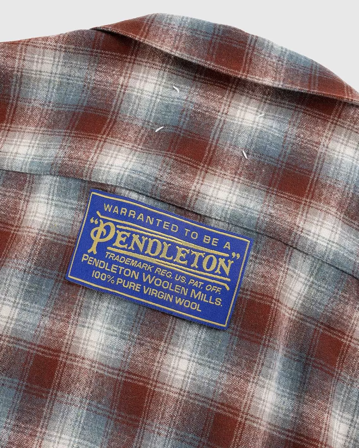 oversized_ternet_uld_buttondown_skjorte_multi_6.webp Skjorter>Maison Margiela Oversized Ternet Uld Button-Down Skjorte Multi