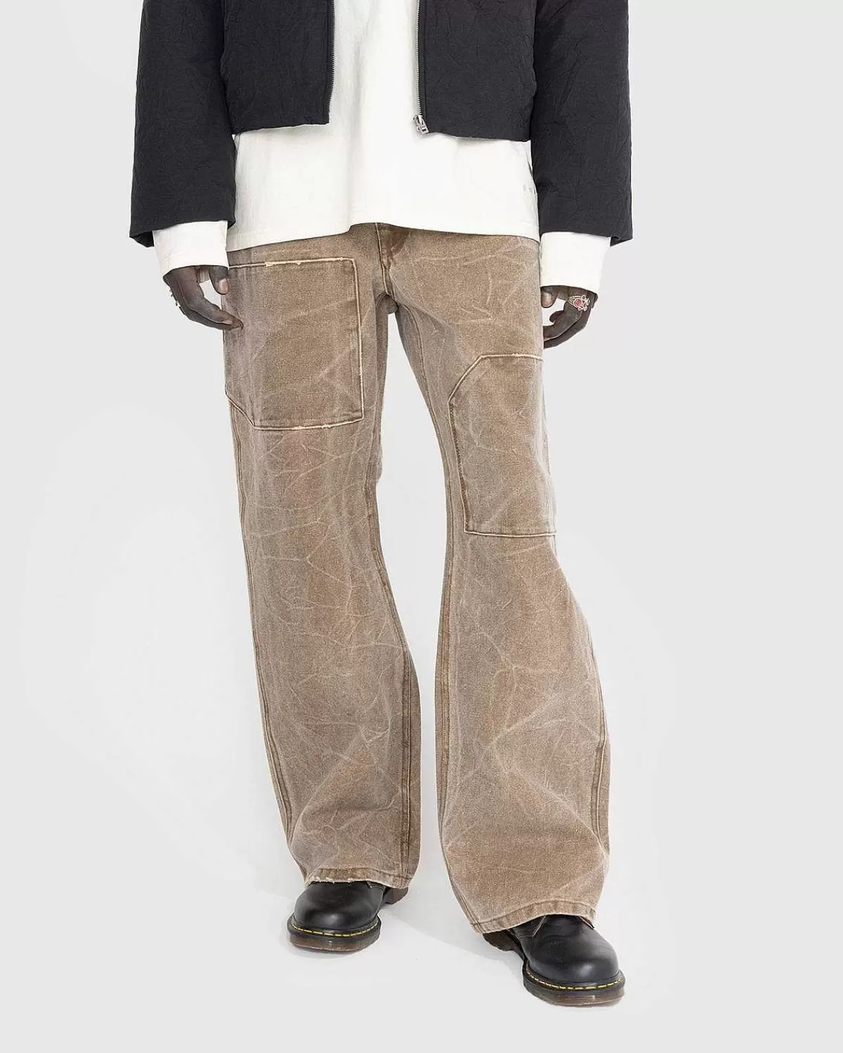 patch_canvas_bukser_toffee_brown_2.webp Bukser>Acne Studios Patch Canvas Bukser Toffee Brown