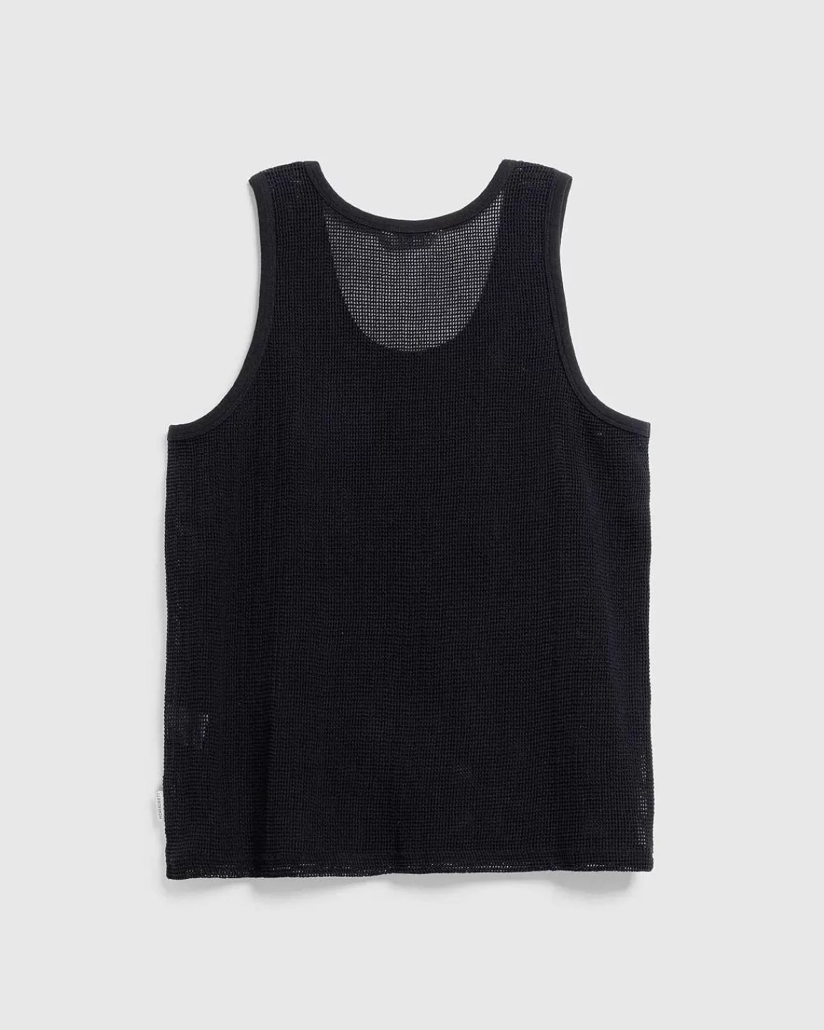 pigmentfarvet_mesh_tanktop_sort_2.webp T-Shirts>Highsnobiety HS05 Pigmentfarvet Mesh Tanktop Sort