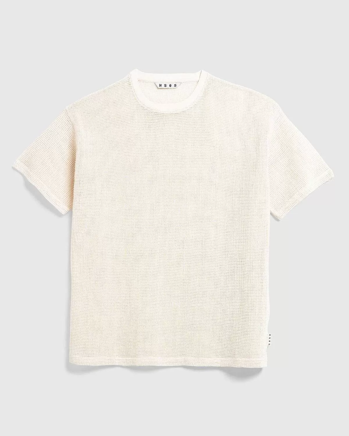 pigmentfarvet_mesh_tshirt_natural_1.webp T-Shirts>Highsnobiety HS05 Pigmentfarvet Mesh T-Shirt Natural