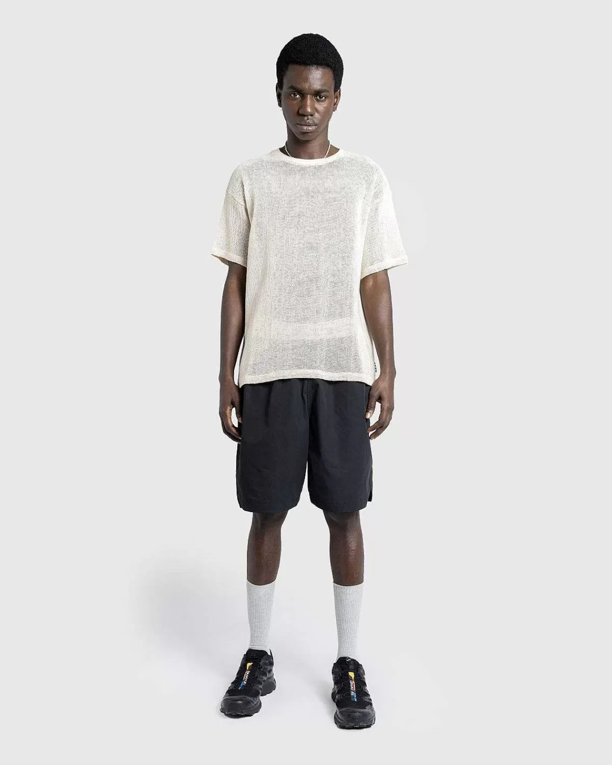 pigmentfarvet_mesh_tshirt_natural_4.webp T-Shirts>Highsnobiety HS05 Pigmentfarvet Mesh T-Shirt Natural