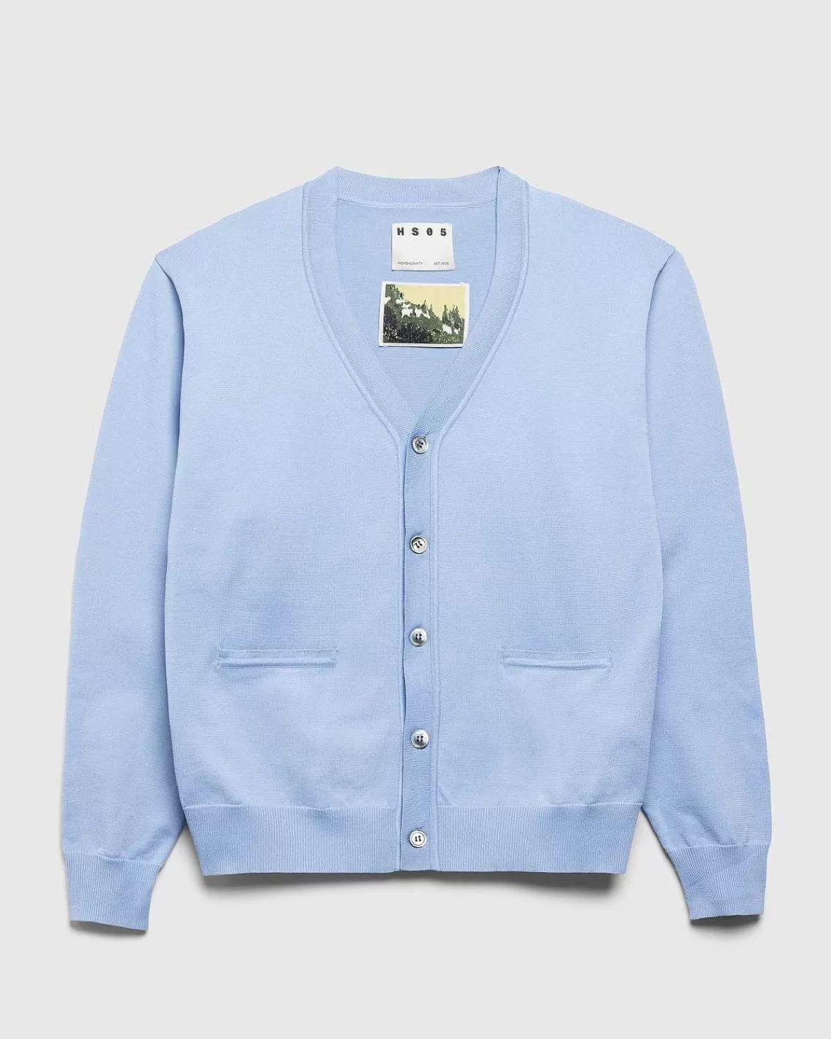 poly_strik_cardigan_lysebla_1.webp Strik>Highsnobiety HS05 Poly Strik Cardigan Lysebla