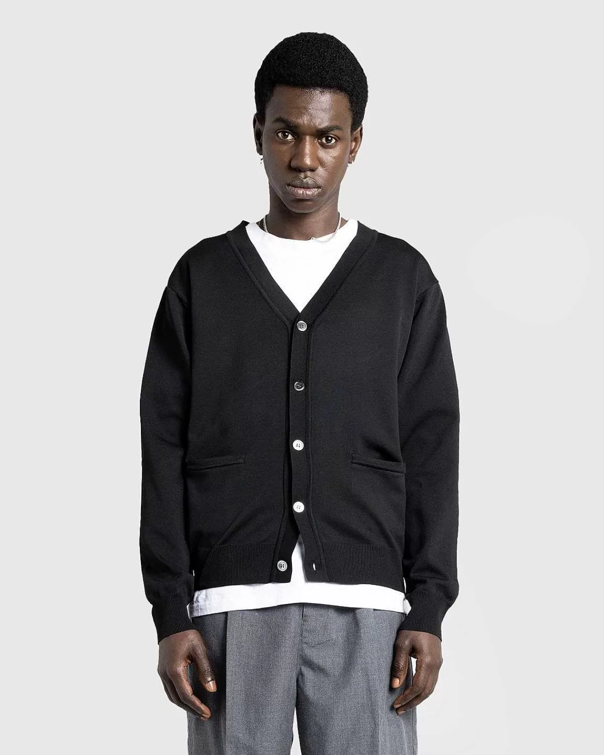 poly_strik_cardigan_sort_3.webp Strik>Highsnobiety HS05 Poly Strik Cardigan Sort