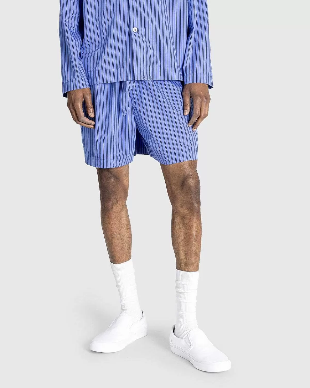 poplin_pyjamas_shorts_boro_stripes_2.webp Undertøj>Tekla Poplin Pyjamas Shorts Boro Stripes